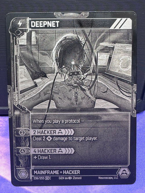 Custom - Metal Engraved Card