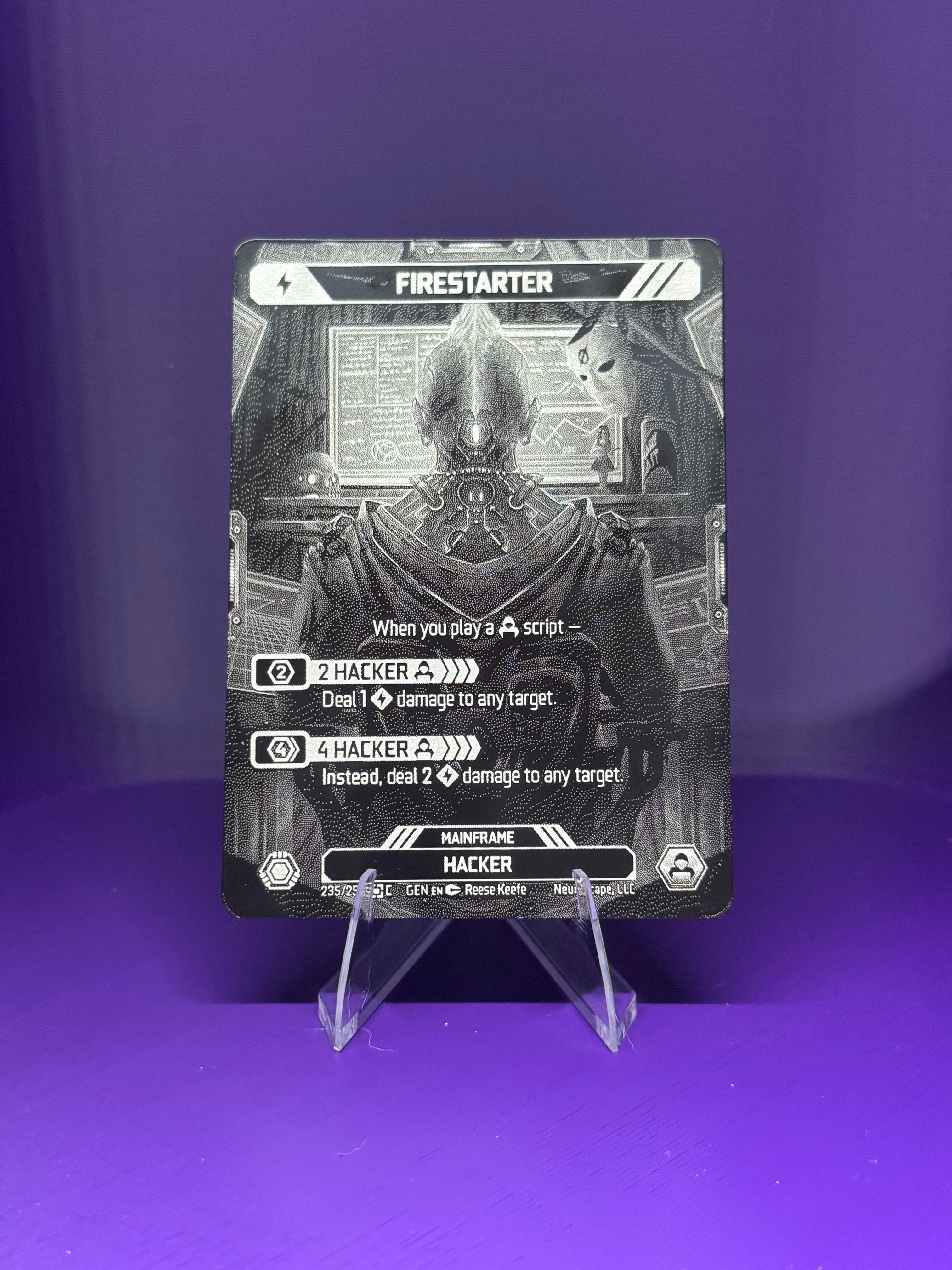 "Promo" Metal Mainframe - Neuroscape TCG
