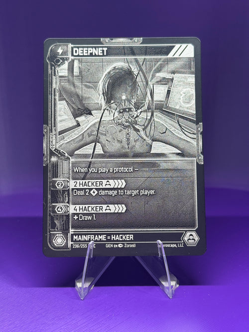Metal Mainframe (Double-Sided) - Neuroscape TCG