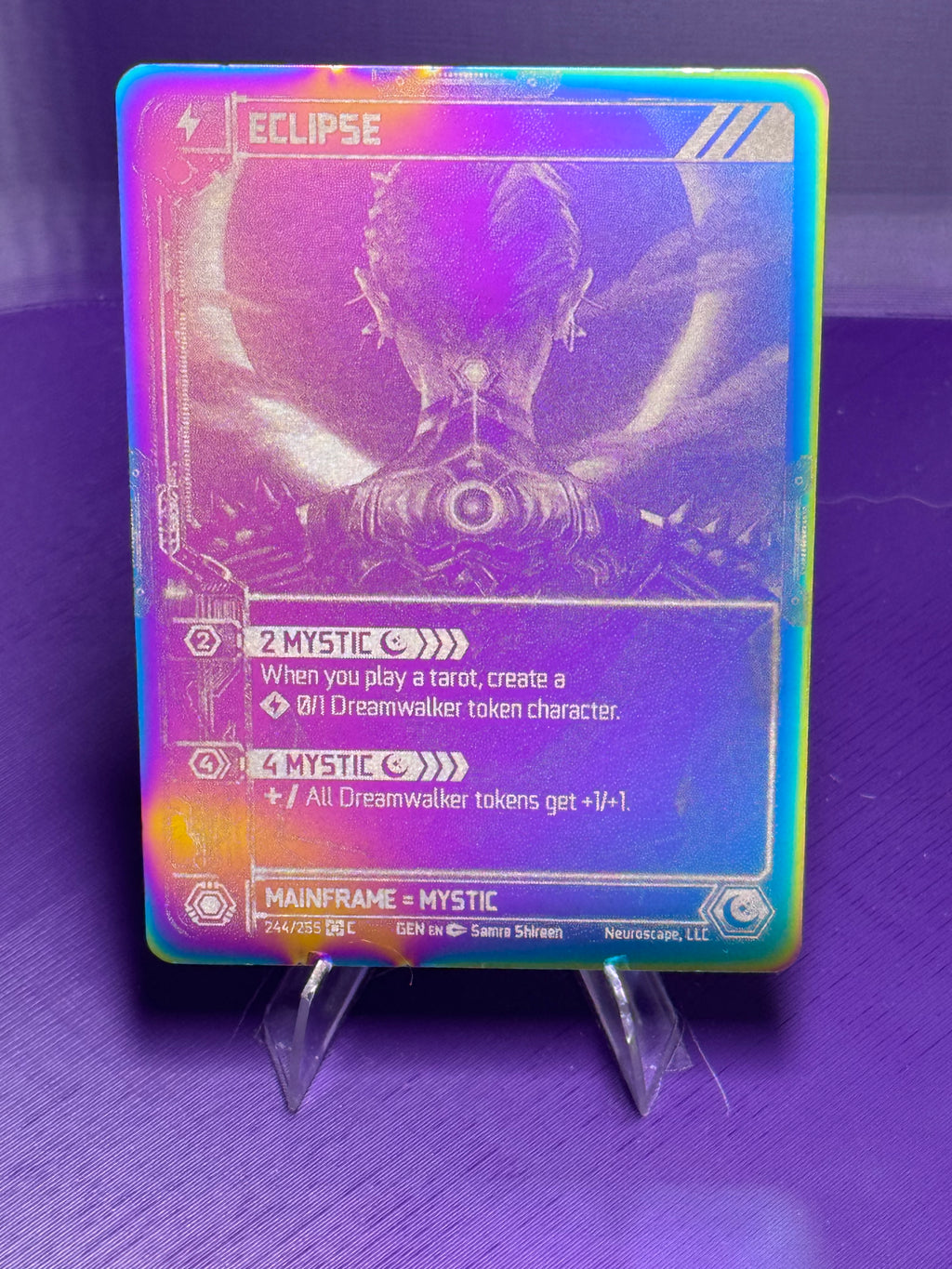 Metal Mainframe (Single-Sided) - Neuroscape TCG