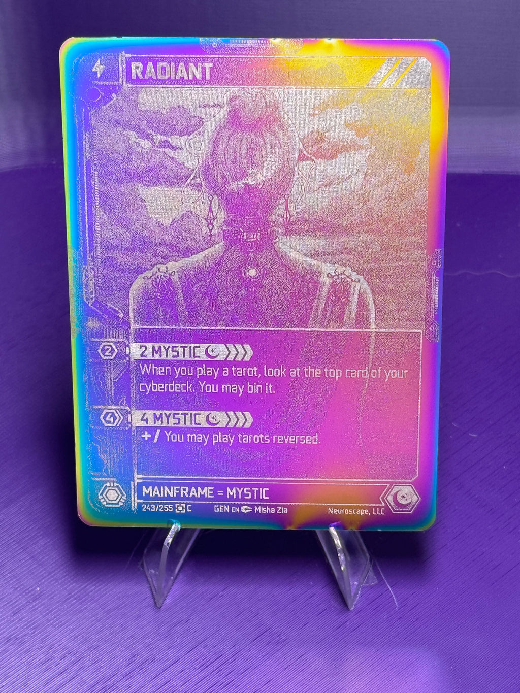 Metal Mainframe (Single-Sided) - Neuroscape TCG